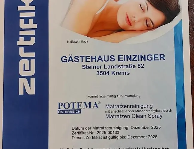 Bed & Breakfast Gaestehaus Einzinger Krems an der Donau